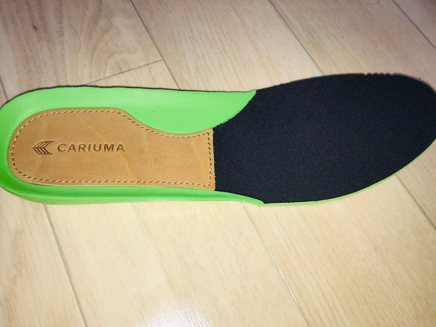 CARIUMAの柔らかいソール